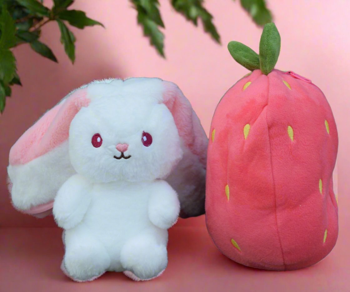 Strawberry Bunny Plush