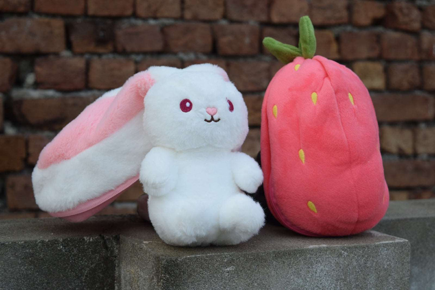 Strawberry Bunny Plush