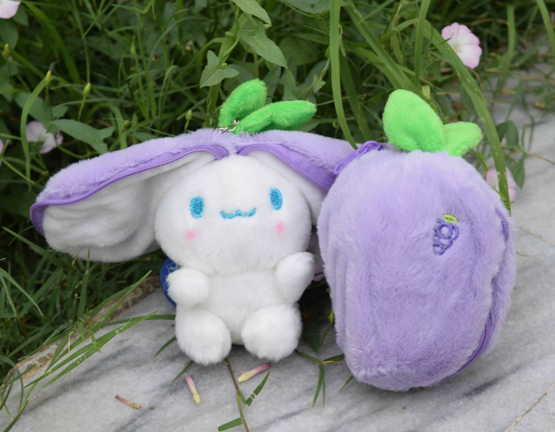 Grape Bunny Plush