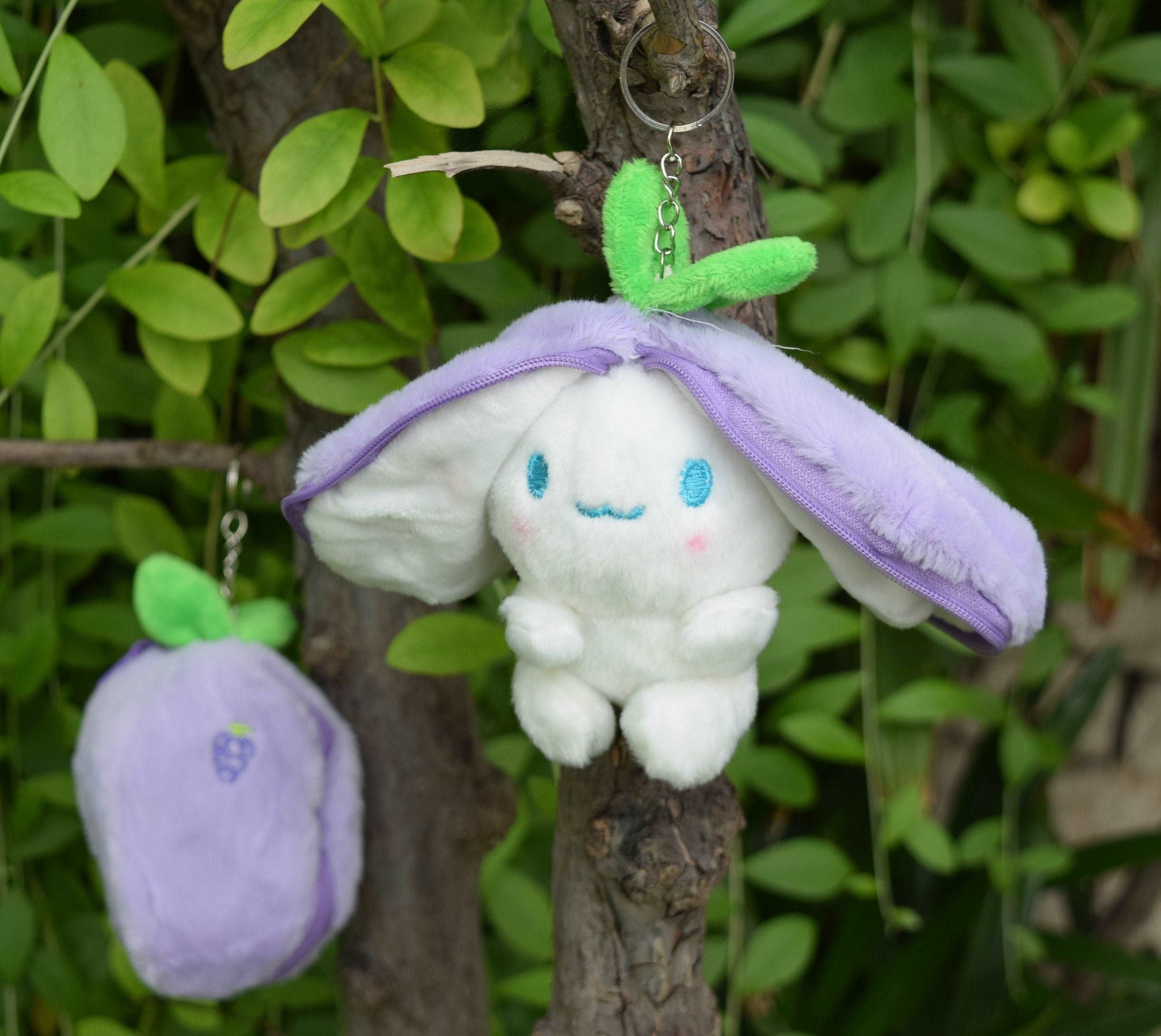 Grape Bunny Plush