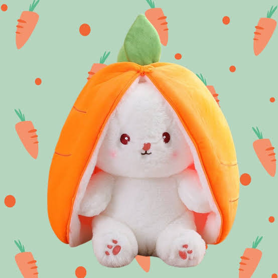 Carrot Bunny Plush